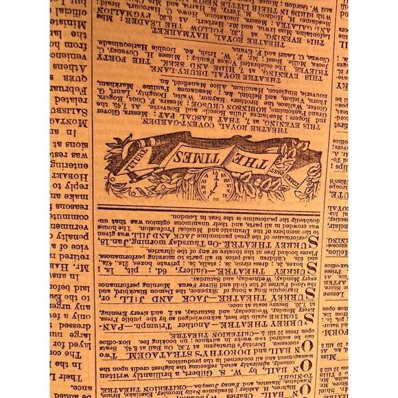 Antique London Times Bound Book January 1, 1877 to March 31, 1877 - Picture 11 of 15